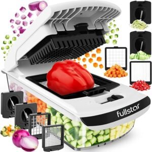 Fullstar The Original Pro Chopper – 4-in-1 Vegetable Chopper & Spiralizer