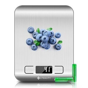 Digital Kitchen Scale for Accurate Cooking, Baking & Meal Prep