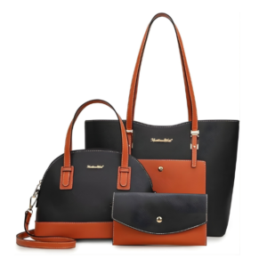 Montana West 3PCS Purses for Women Tote Bag and Wallet Set Shoulder Satchel Handbags ( Multiple Colours )